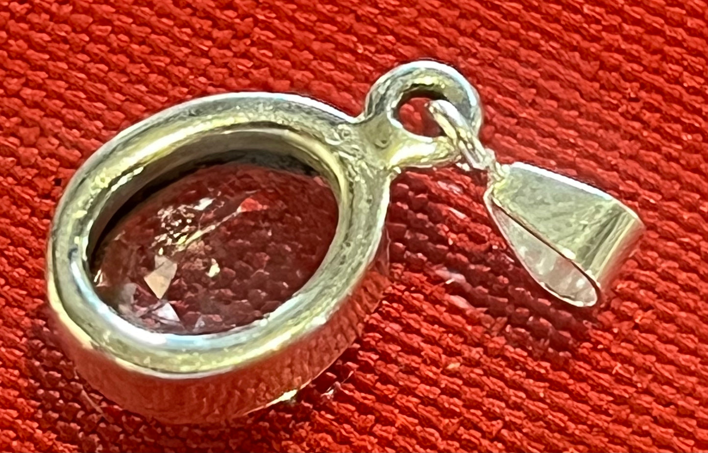 Sterling Silver Blue Topaz Pendant