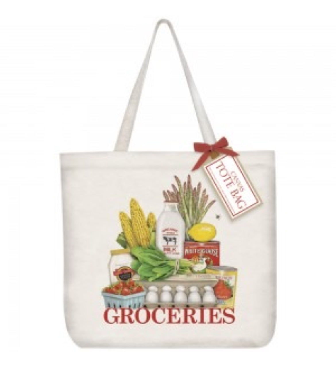 Canvas Tote Bag Mary Lake Thompson Market to Market