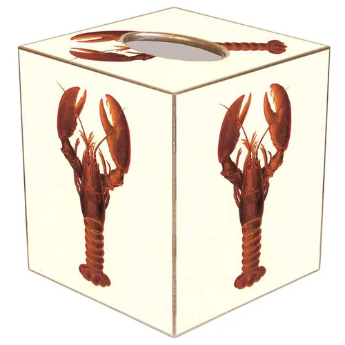 Marye-Kelley Cooked Lobsters Tissue Box Cover
