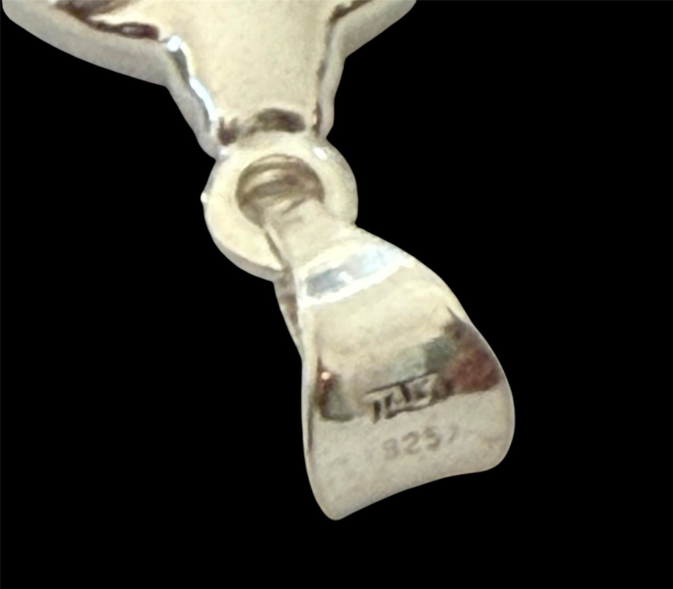 Sterling Silver Ladybug Pendant New Made in Italy