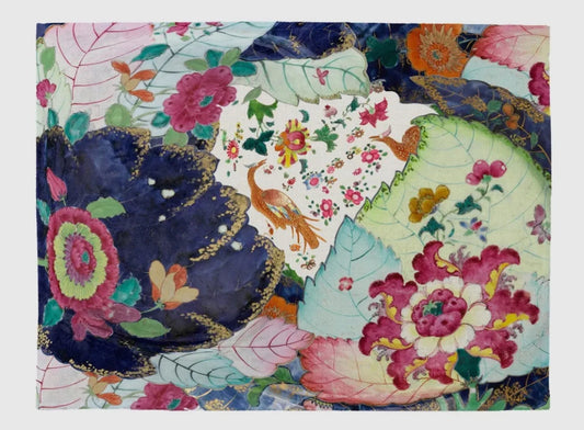 Marye-Kelley Ancient Tobacco Leaf Linen Placemats