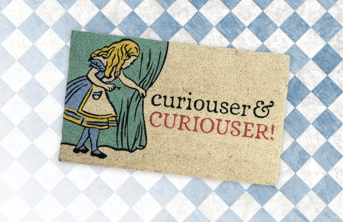 Victoria and Albert Museum Curiouser and Curiouser Doormat **Show only item**