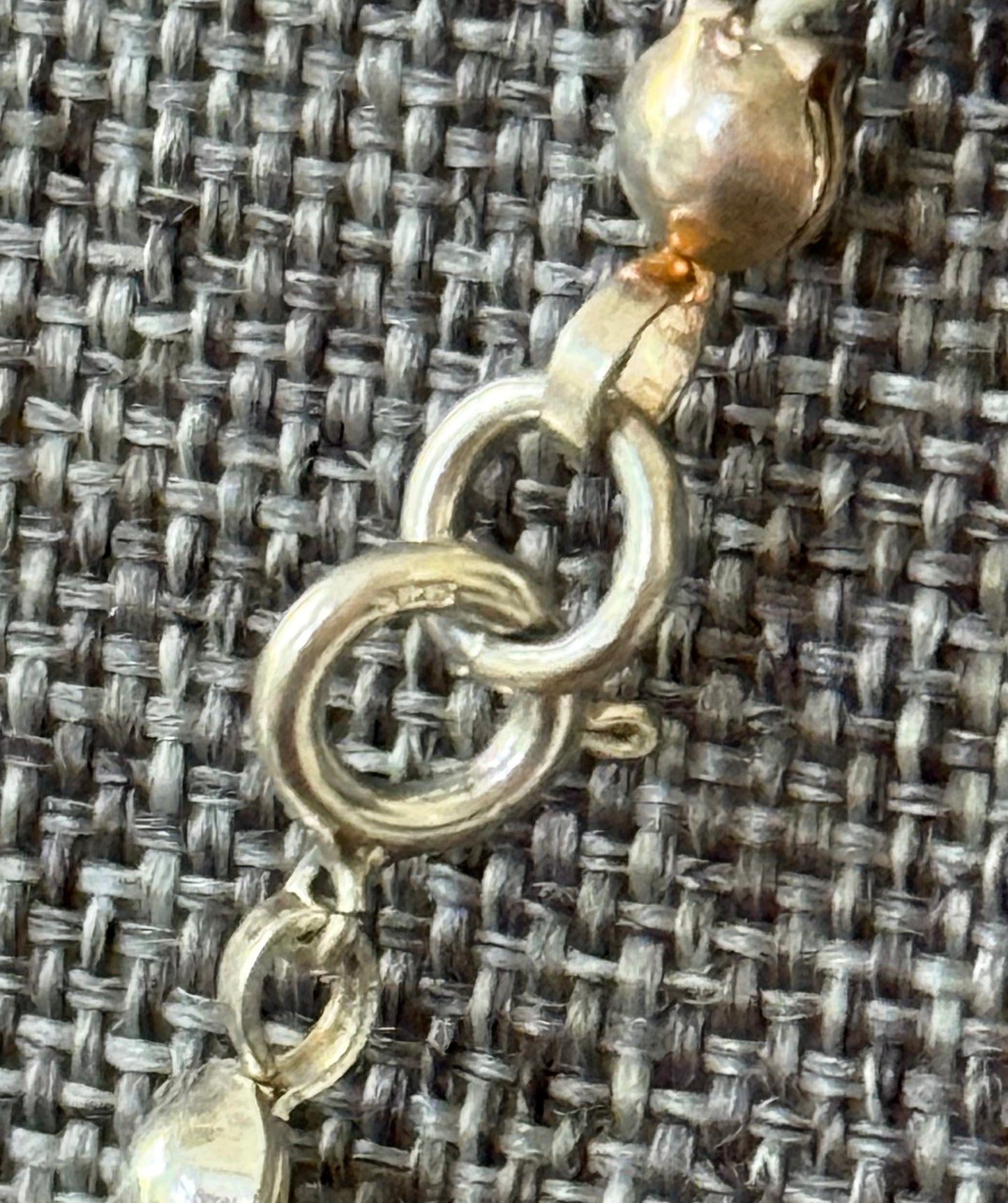 Freshwater Pearl Necklace With Sterling Silver Clasp