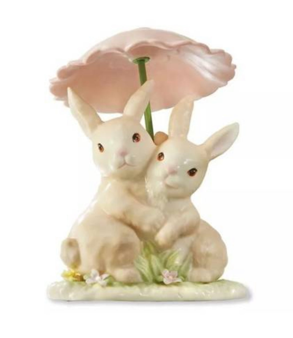 Lenox Spring Showers Bunnies Figurine