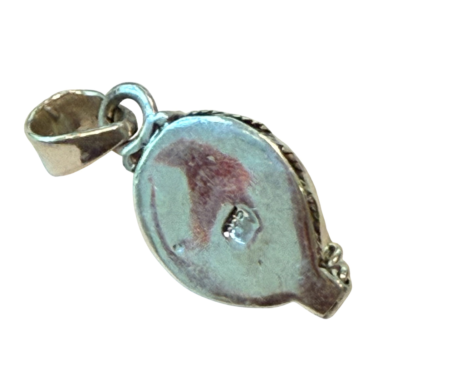 Sterling Silver Amethyst Poison Pendant