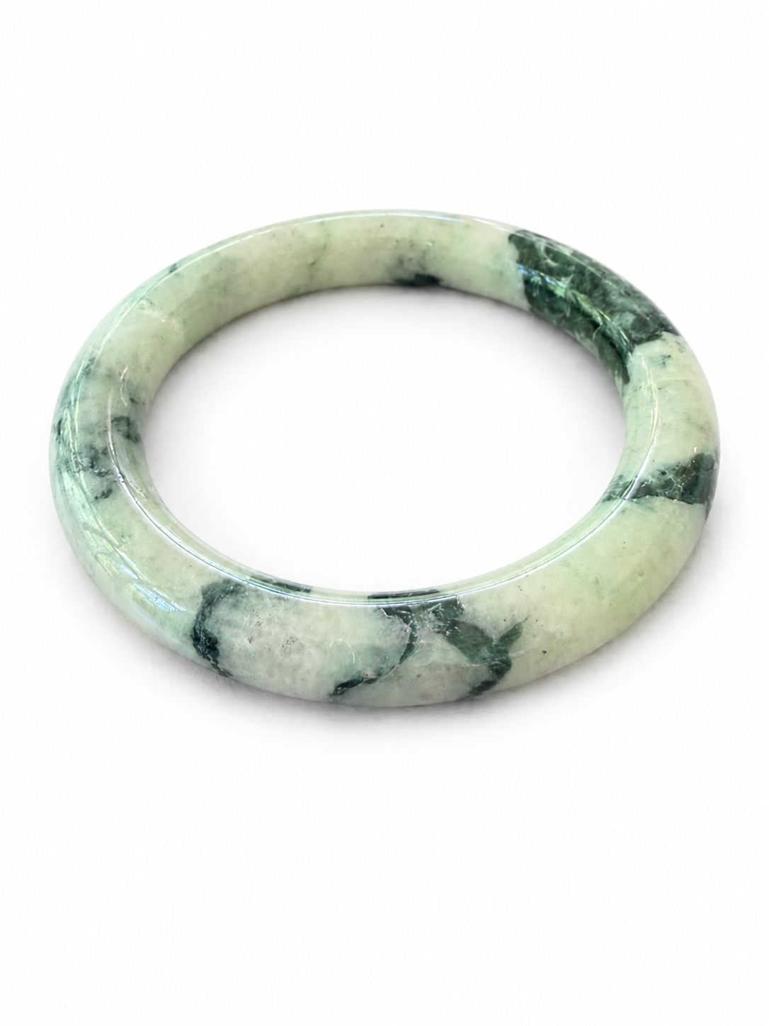 Natural Agate Bangle Bracelet