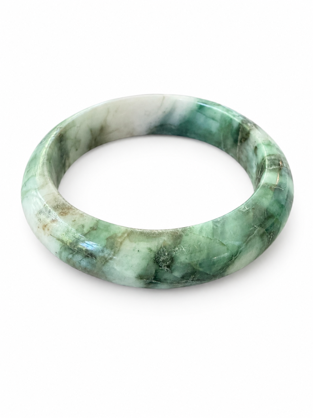 Natural Agate Bangle Bracelet