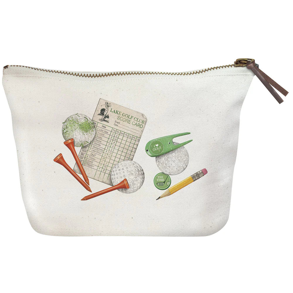 Mary Lake Thompson Golf Balls Canvas Pouch