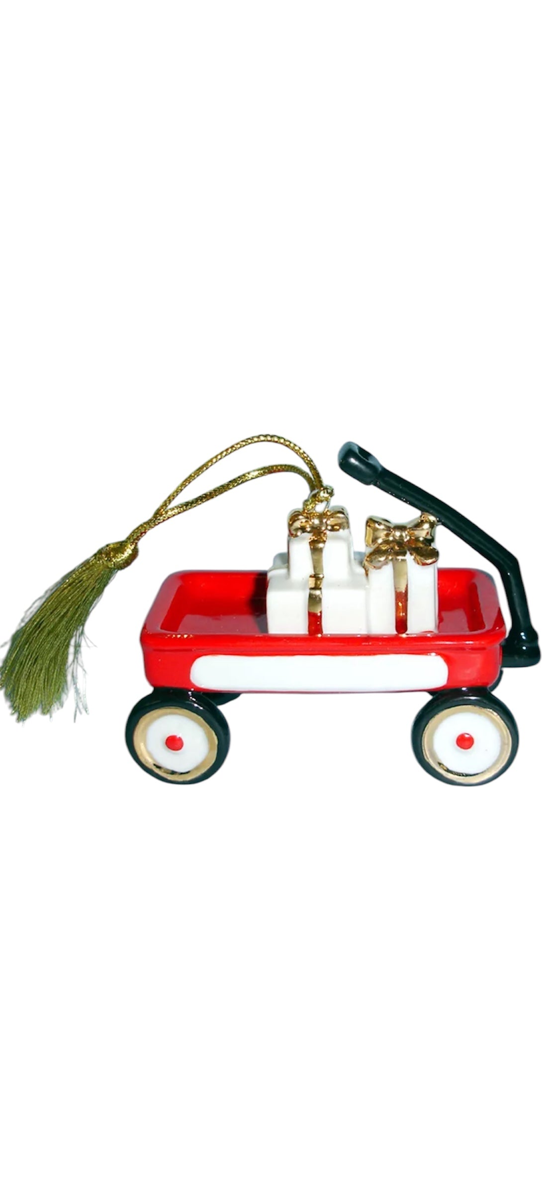 Lenox My Little Red Wagon Ornament New