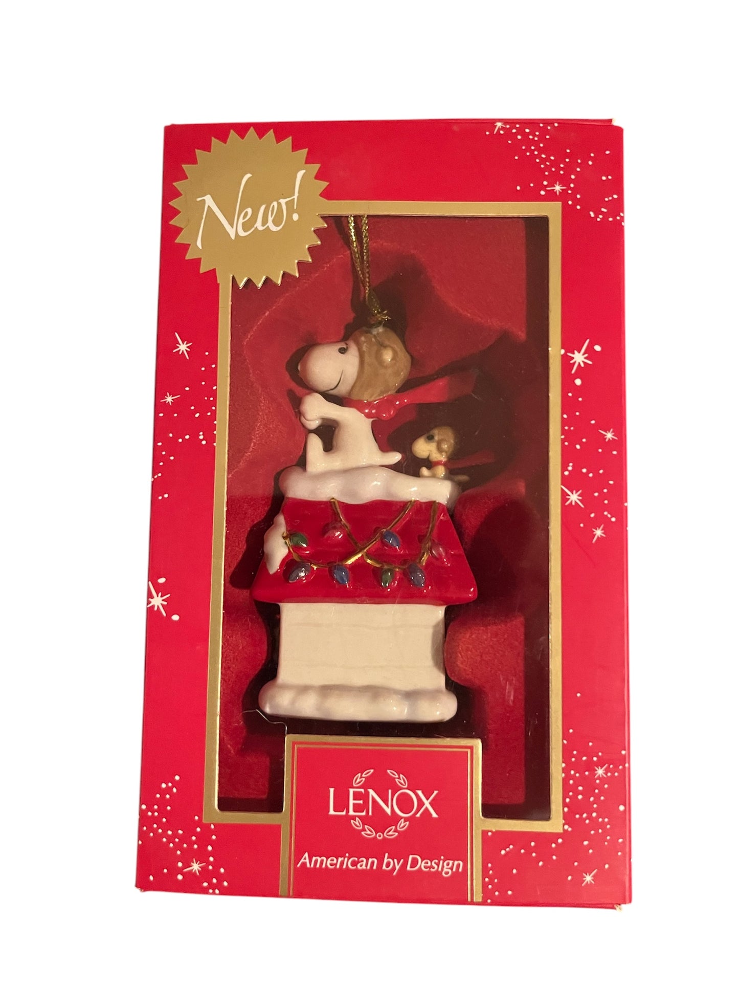 Lenox Snoopy The Flying Ace Ornament