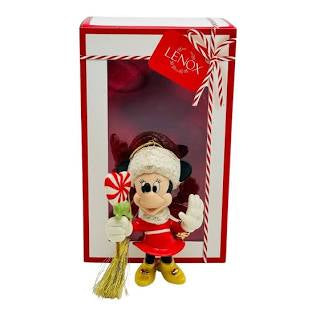 Lenox Disney Sweetheart Minnie Mouse Christmas Ornaments New