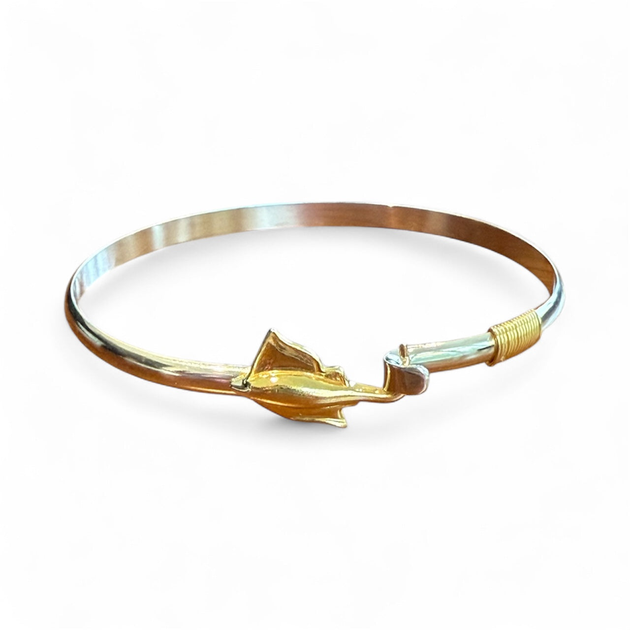 Sterling Silver With Gold Vermeil Stingray Bracelet