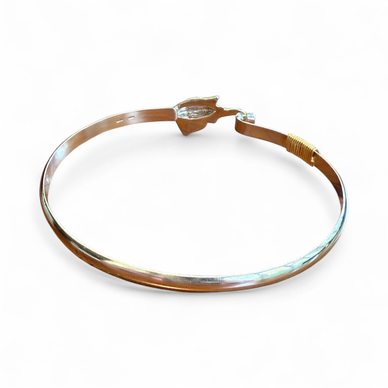 Sterling Silver With Gold Vermeil Stingray Bracelet