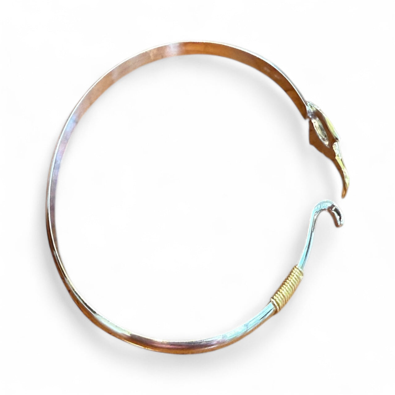 Sterling Silver With Gold Vermeil Stingray Bracelet