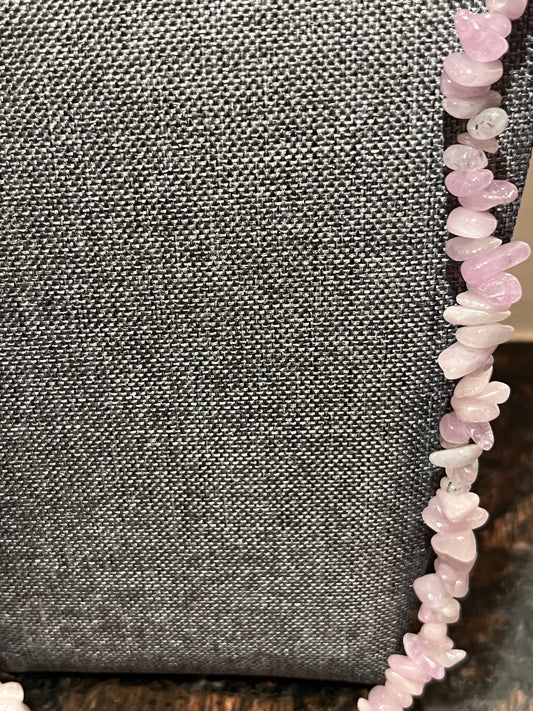 Natural Kunzite Necklace New