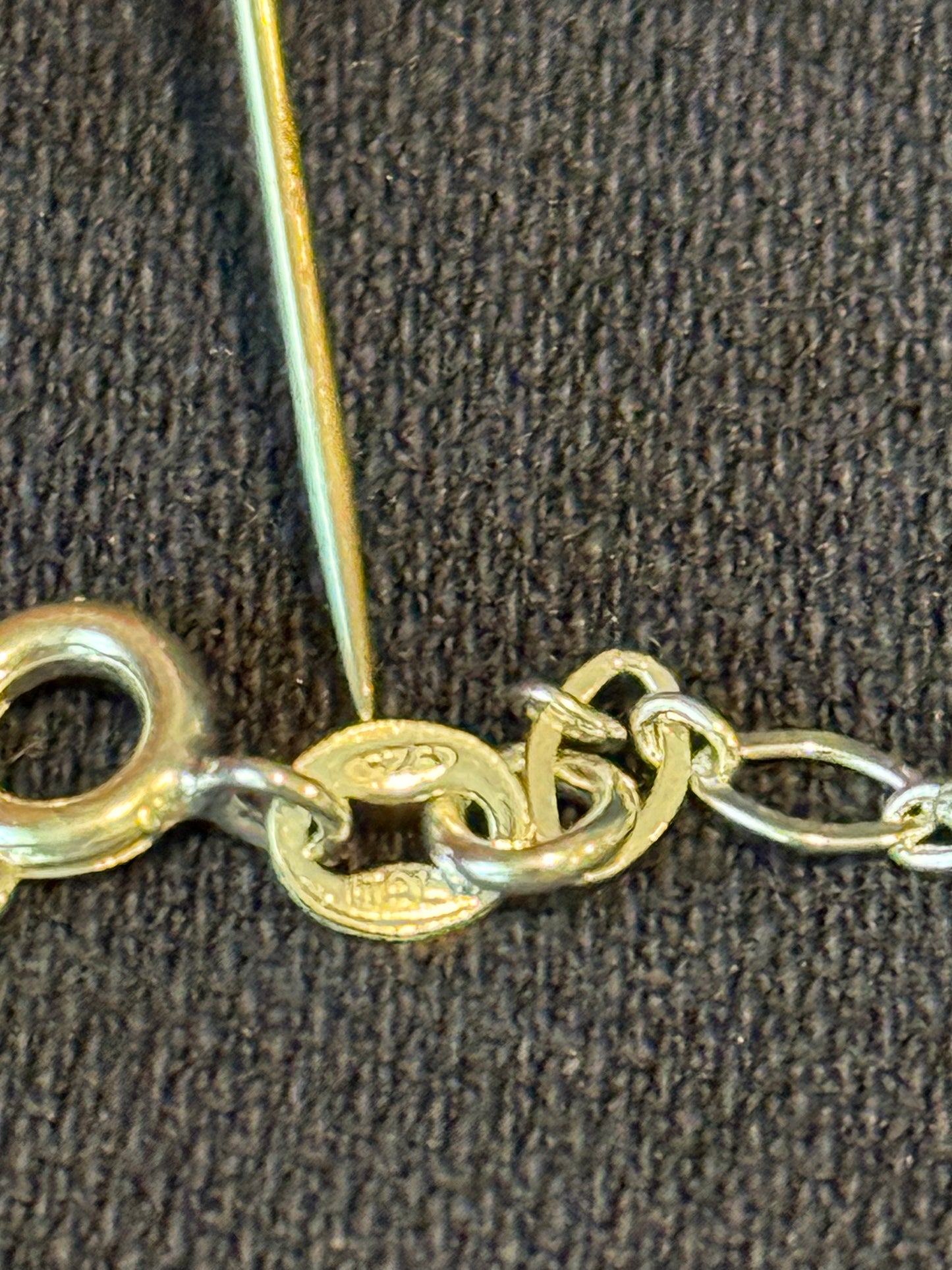 Sterling Silver Moon And Sun Anklet Italy
