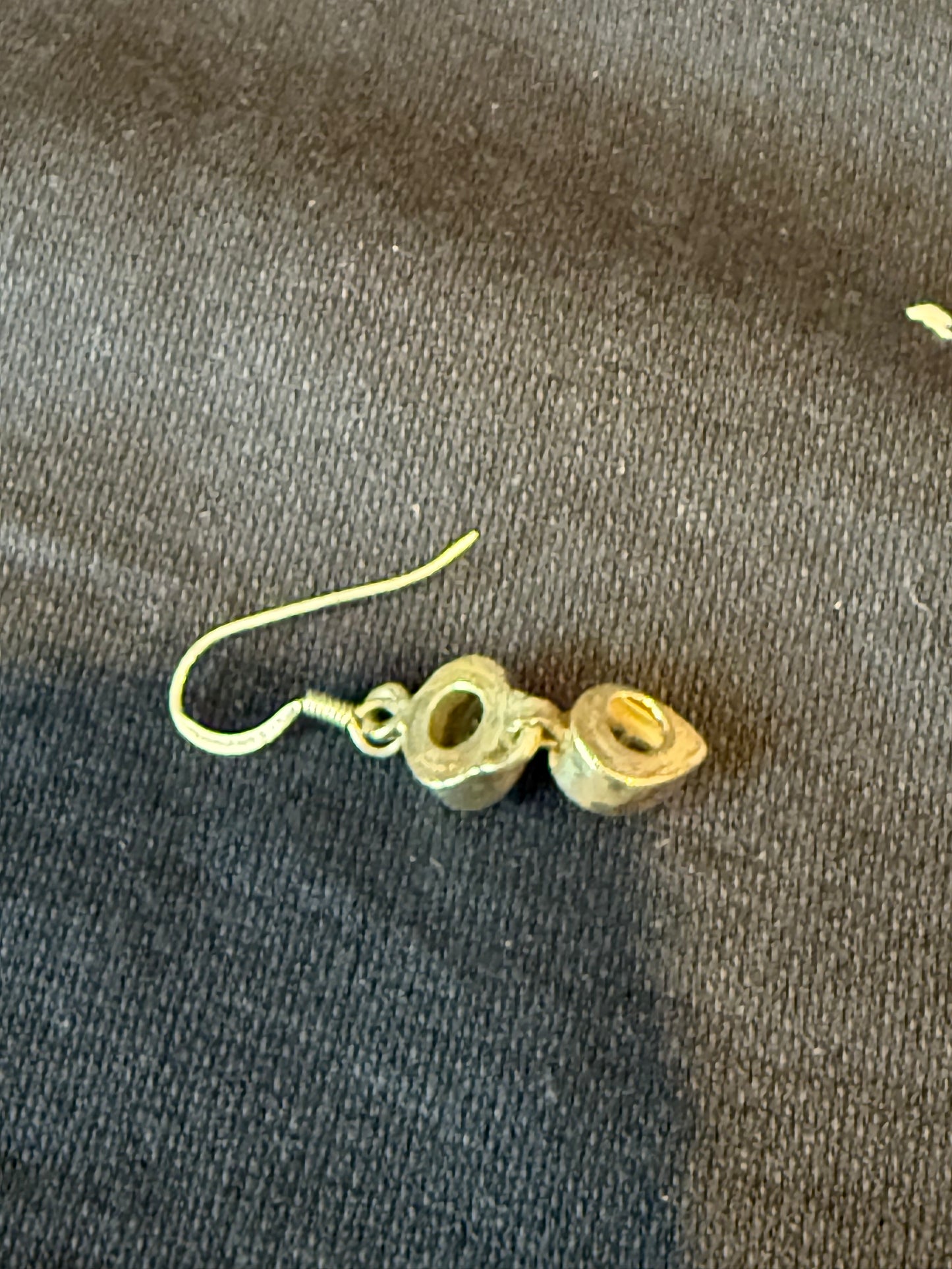 Sterling Silver Citrine Dangle Earrings