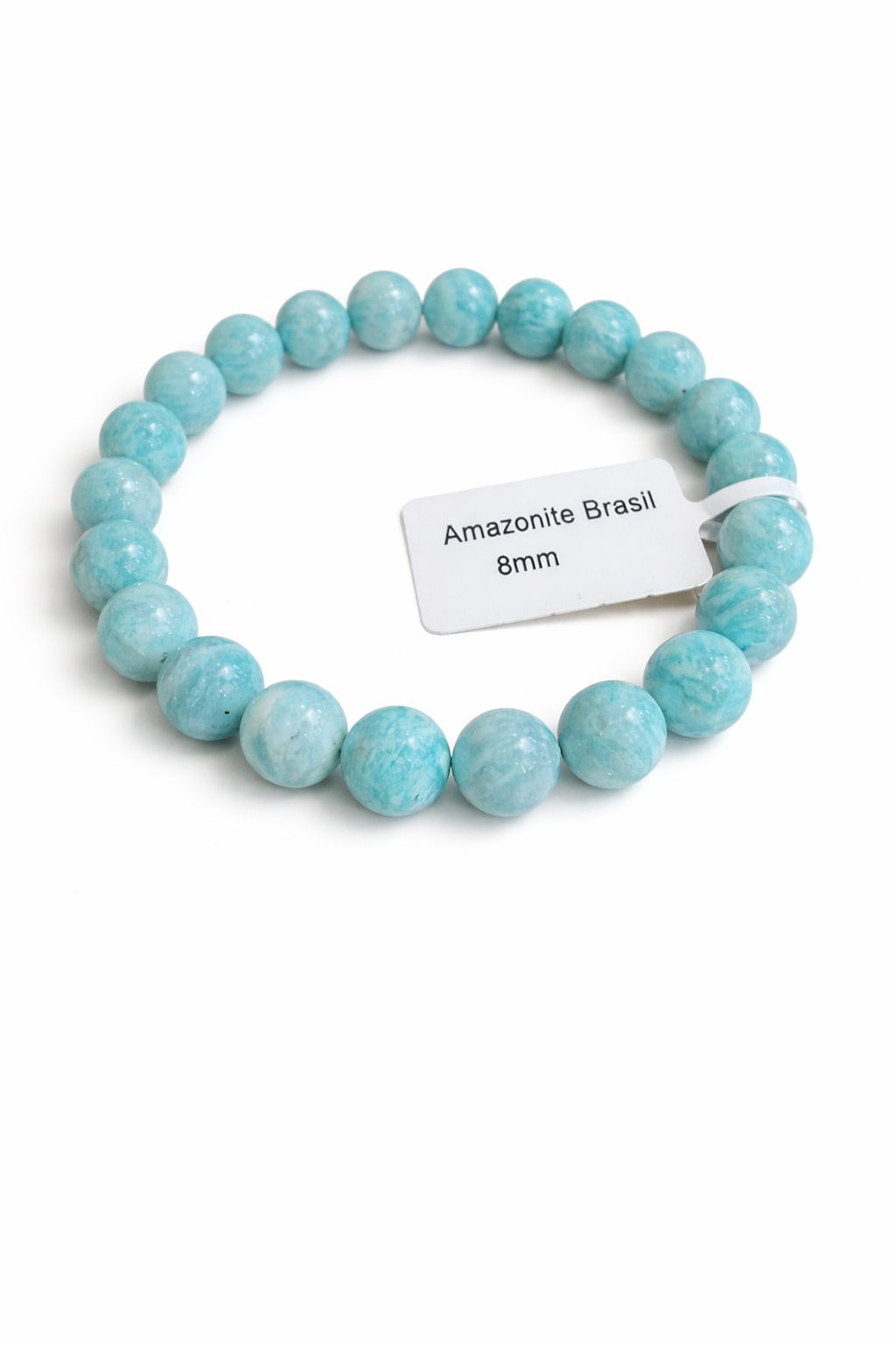 Amazonite 8MM Beaded Bracelet