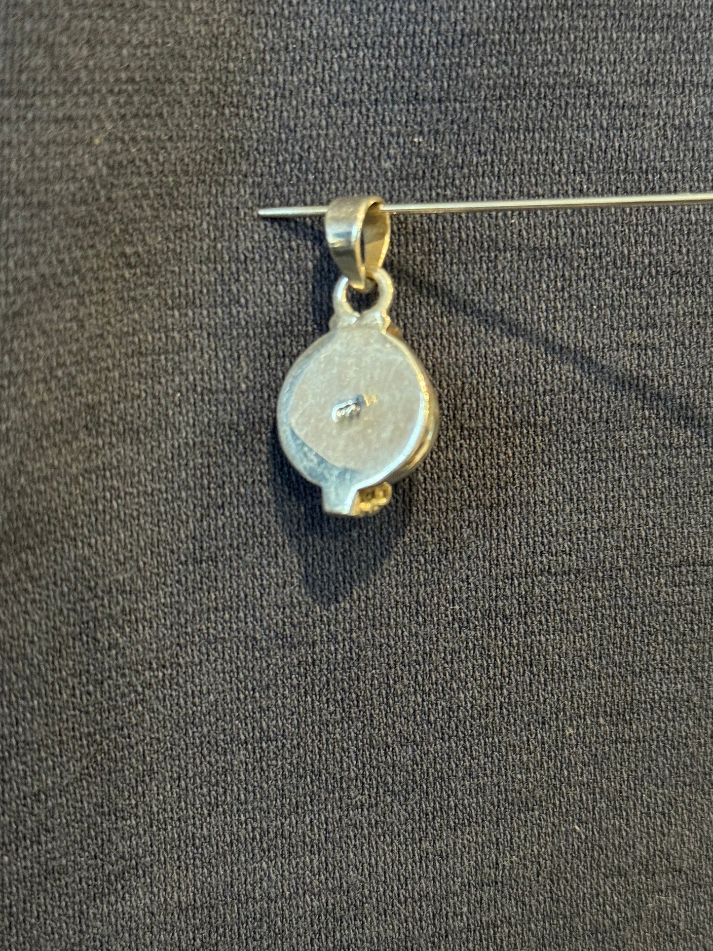 Sterling Silver Ruby Poison Pendant