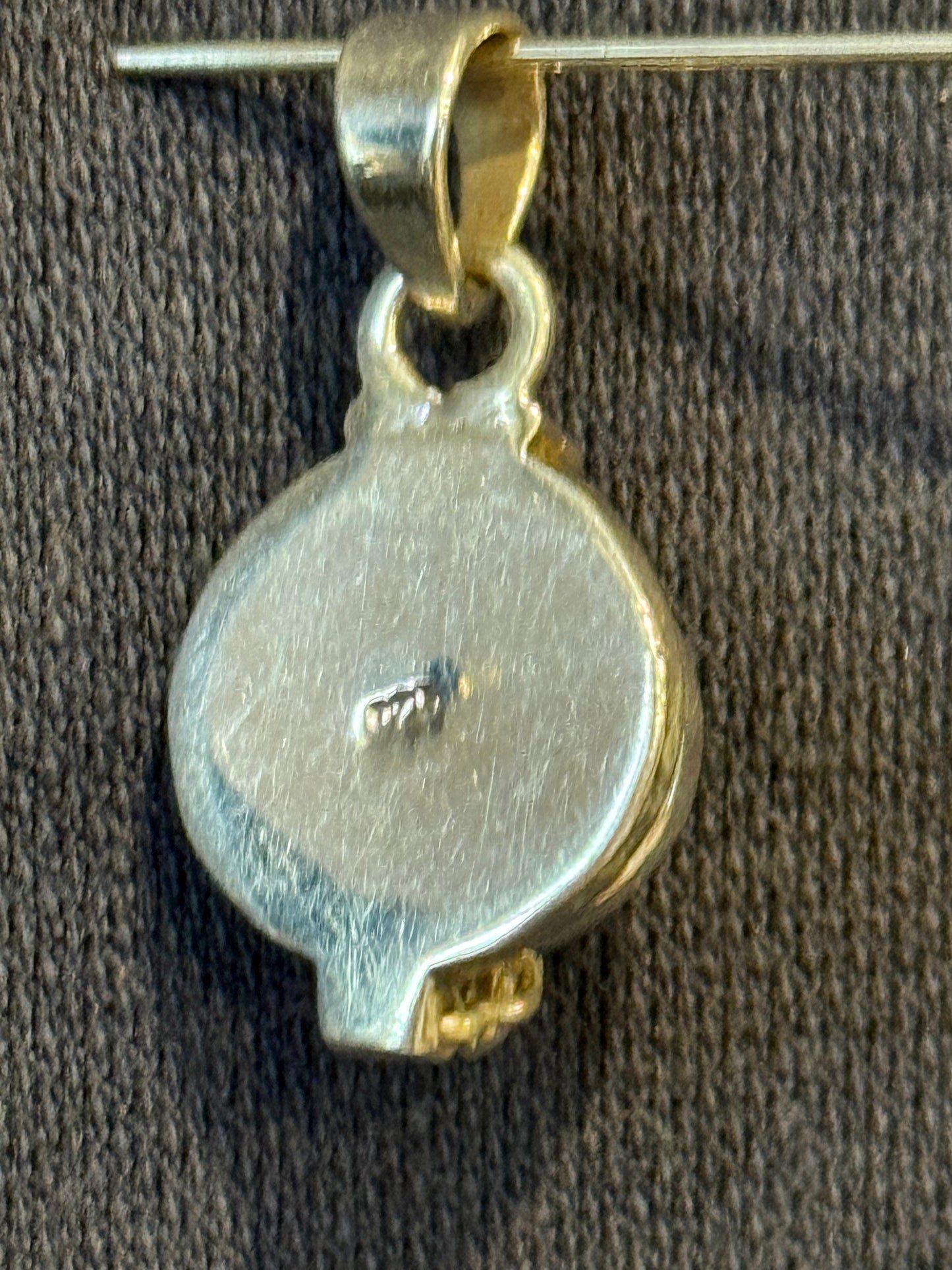 Sterling Silver Ruby Poison Pendant