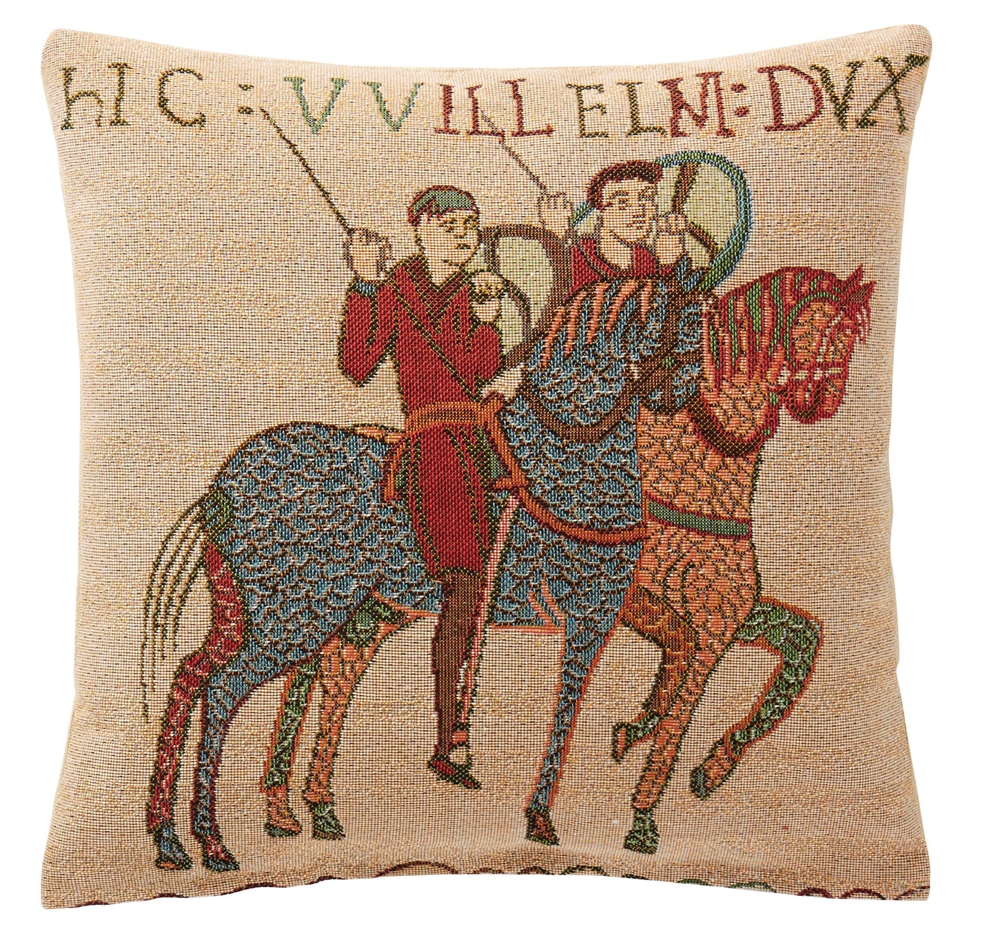 Bayeux Chevaux Pillow