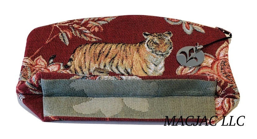 Floral Indian Tiger Purse