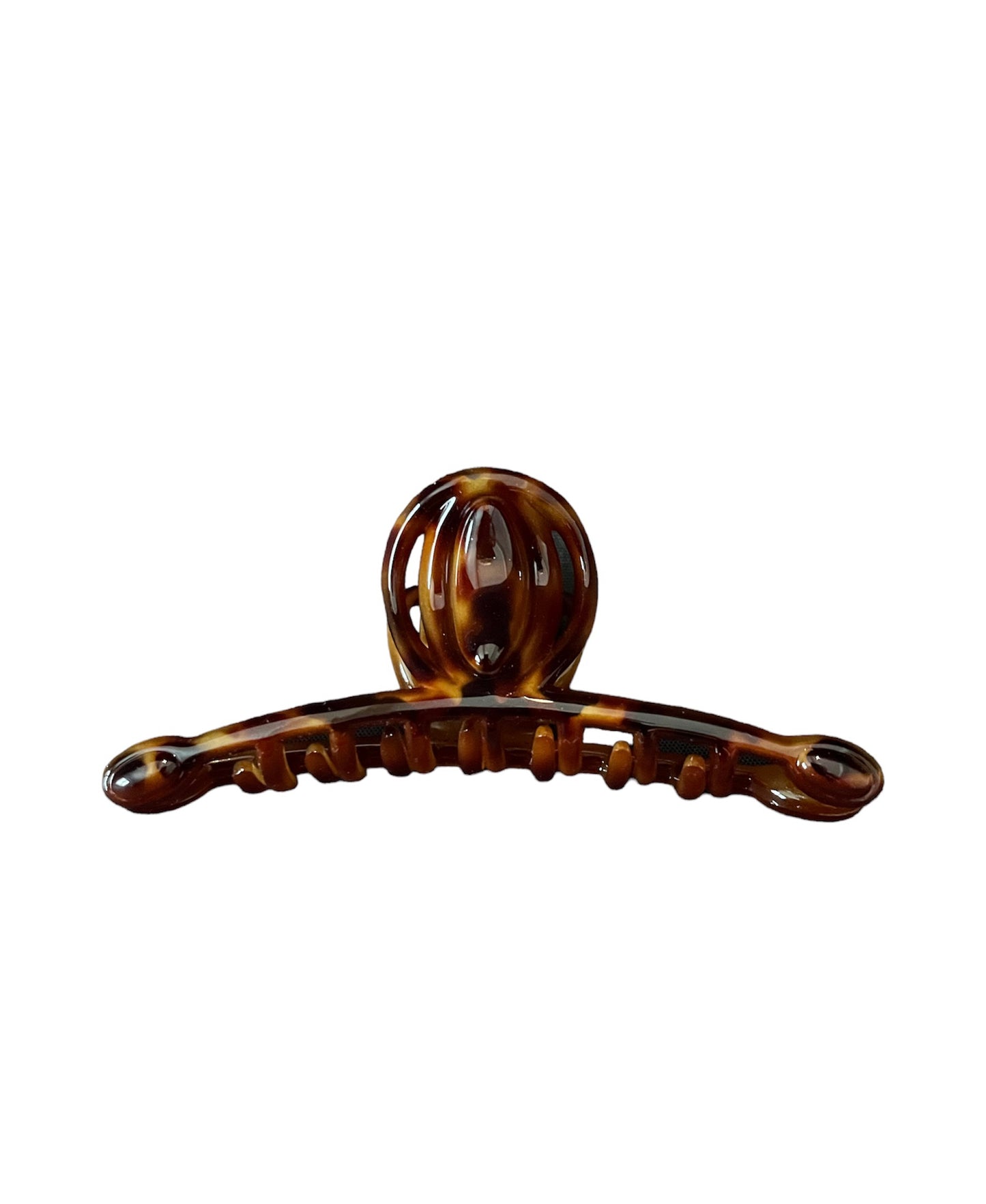 Fine Hair Brown Tortoiseshell French Jaw Hair Clip