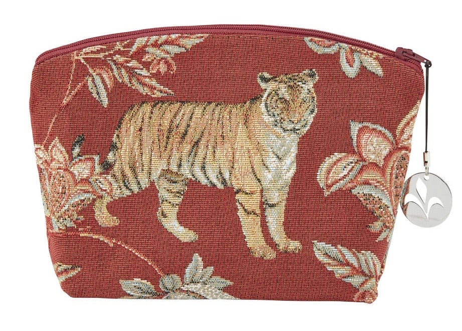 Floral Indian Tiger Purse