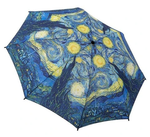 Galleria Starry Night Folding Umbrella