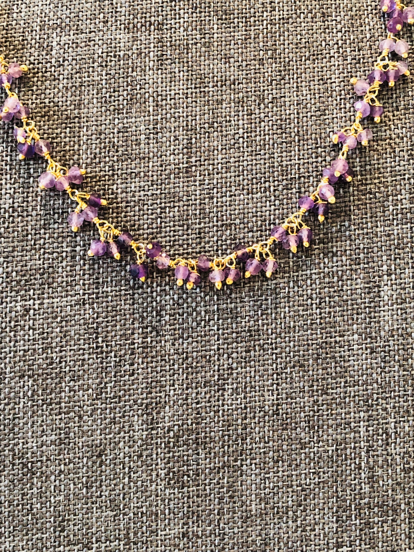 Amethyst 18” Necklace