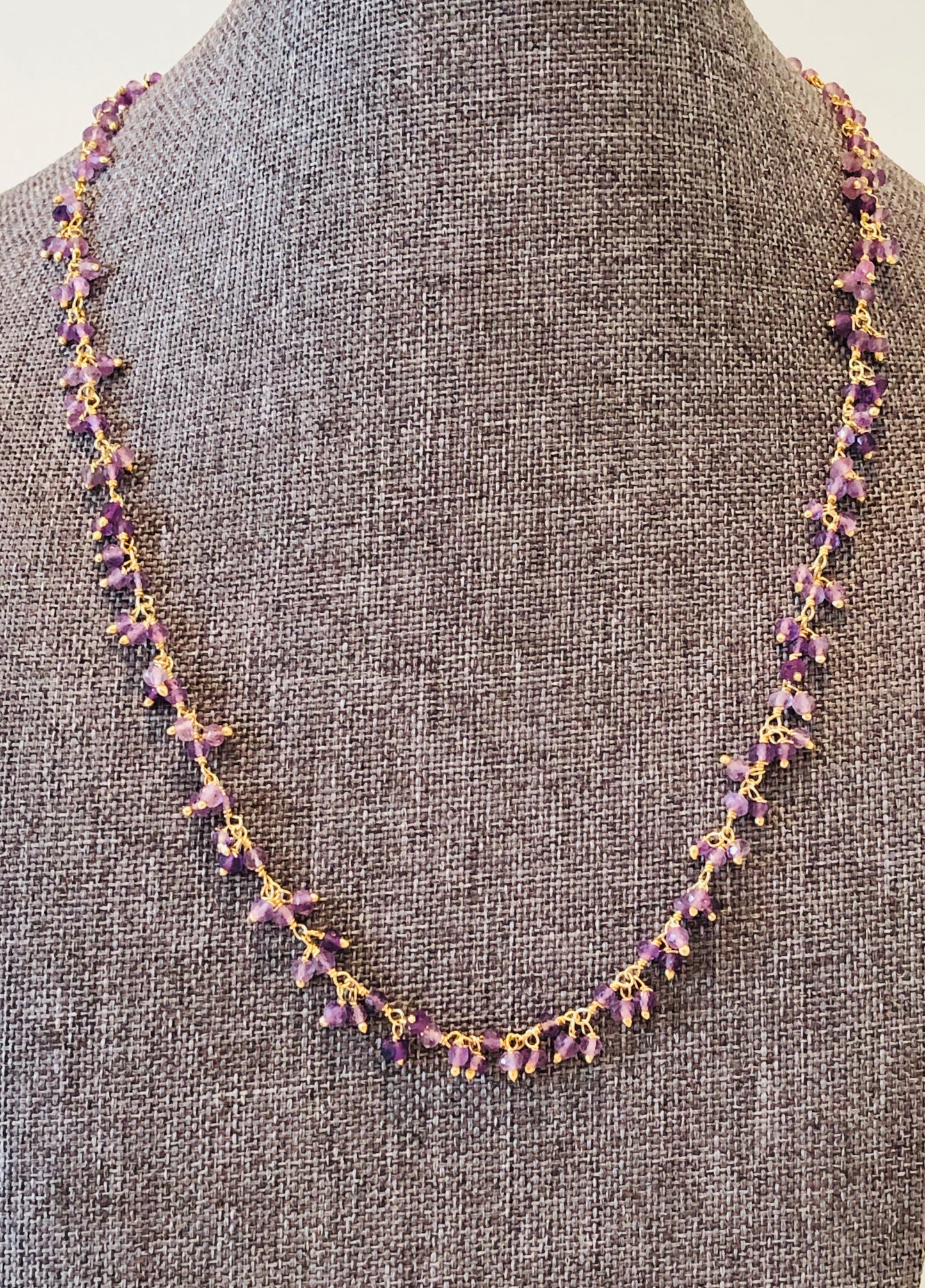 Amethyst 18” Necklace
