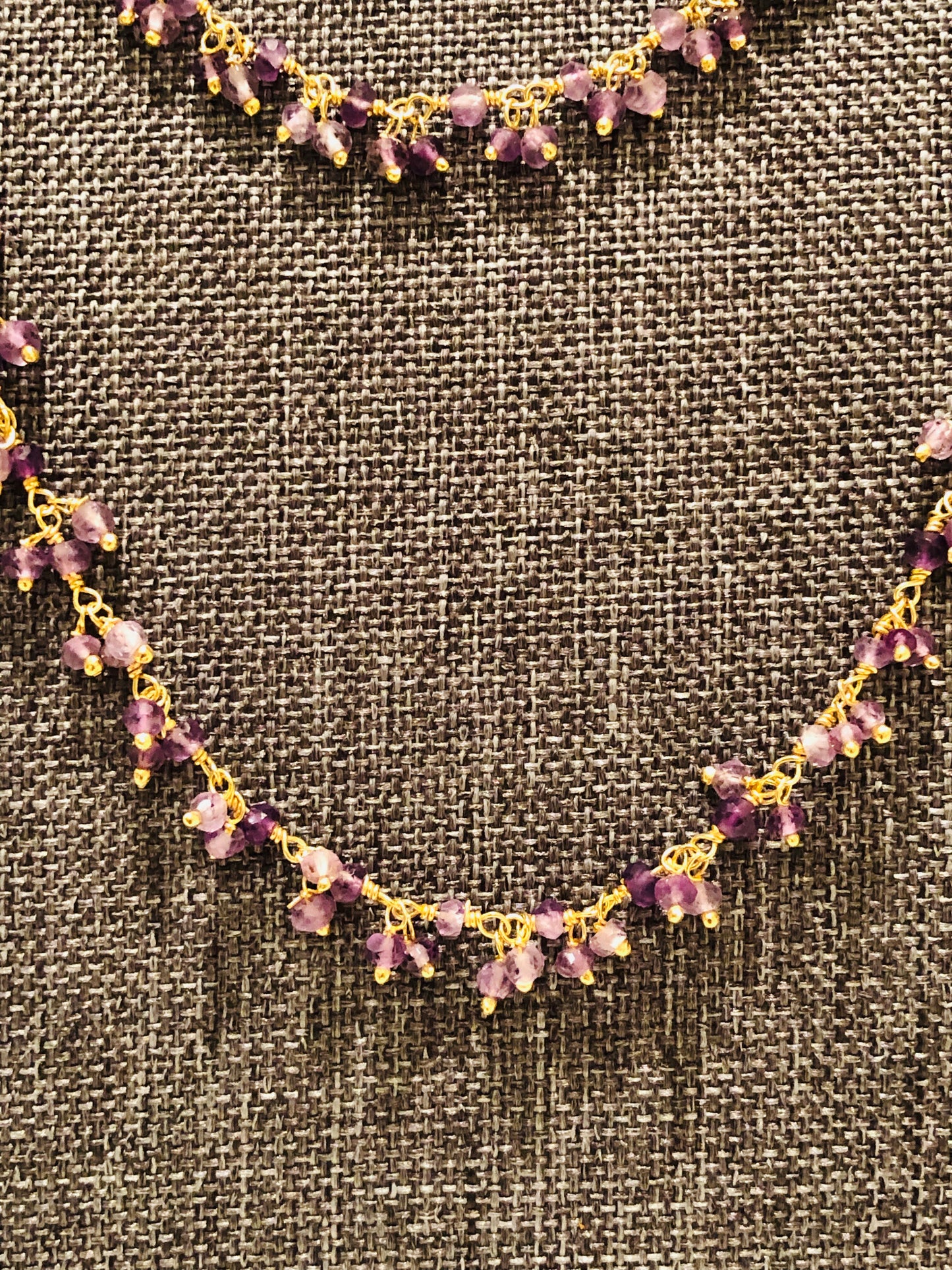 Amethyst 36” Necklace