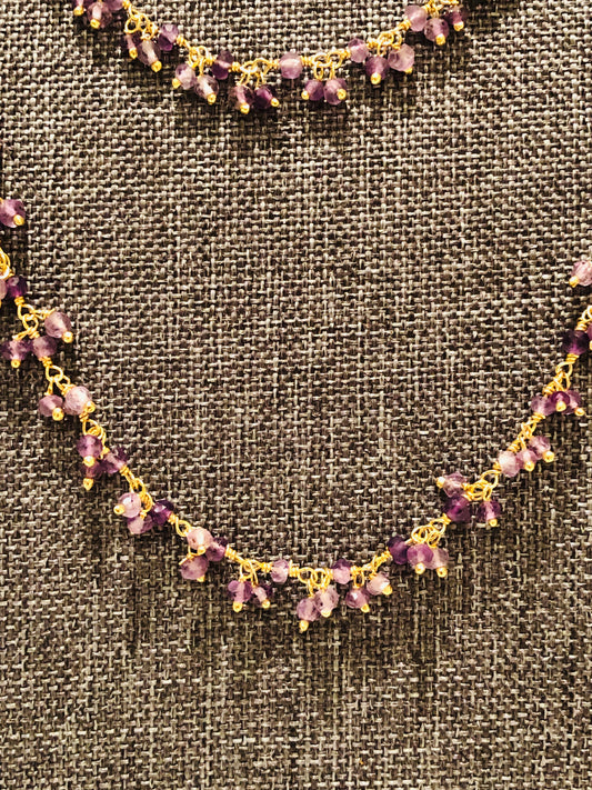 Amethyst 36” Necklace