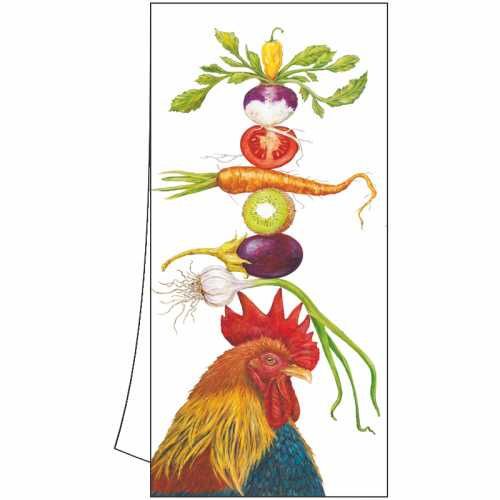 100% Cotton Kitchen/Bar Rooster Towel 