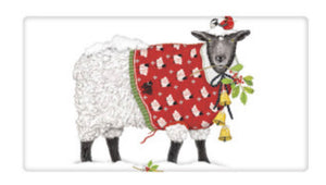 Flour Sack Kitchen Dish Towel Sheep Sweater Mary Lake - Thompson