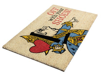 Load image into Gallery viewer, Victoria and Albert Museum 
Queen of Hearts Coir Doormat **Show only item**