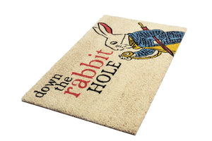 Victoria and Albert Museum Down the Rabbit Hole Coir Doormat **Show only item**