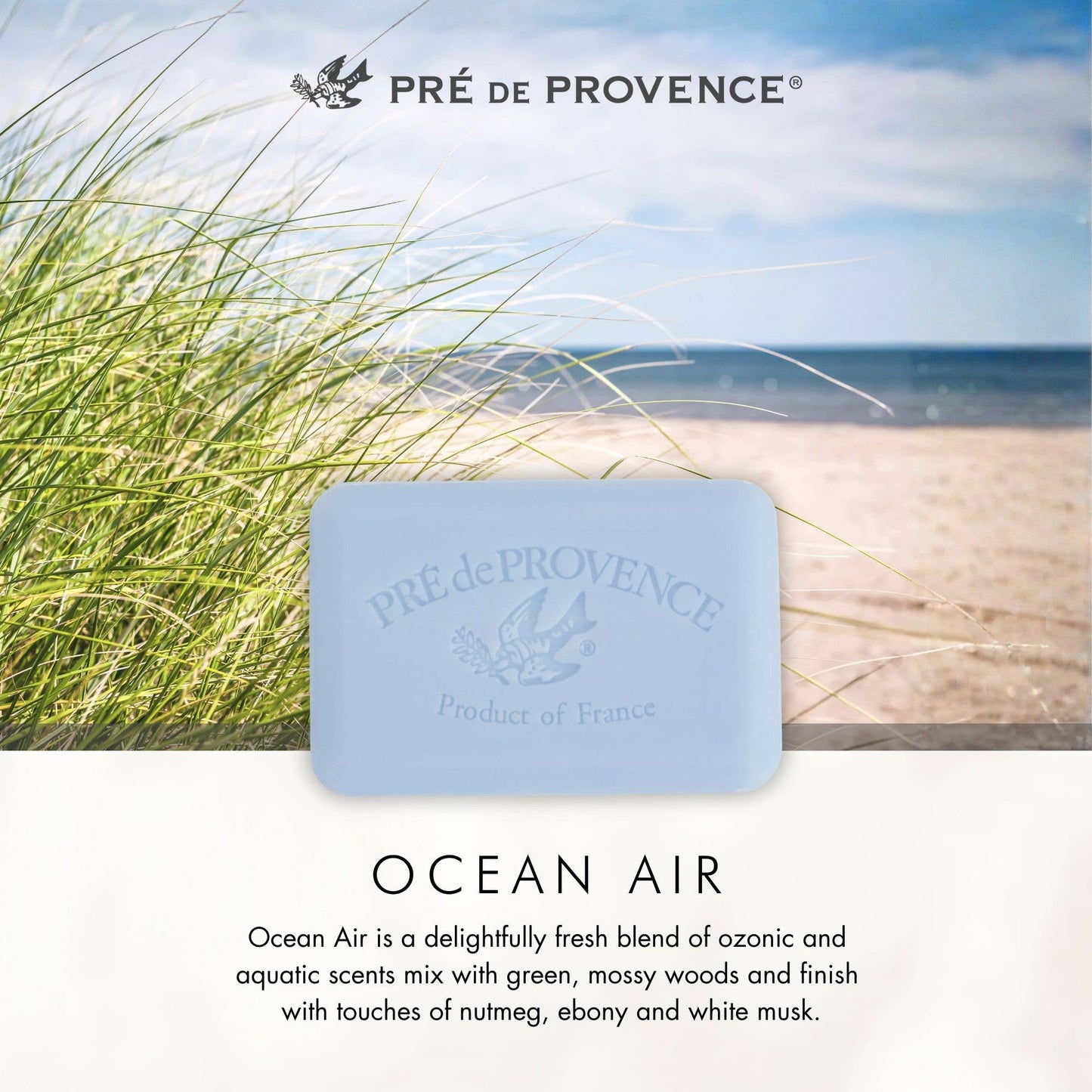 Pre De Provence Ocean Air Soap Bar 150g