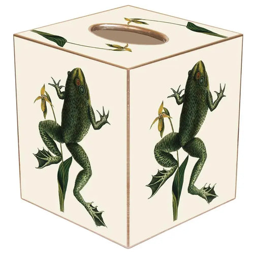 Marye-Kelley Frog Tissue Box Cover