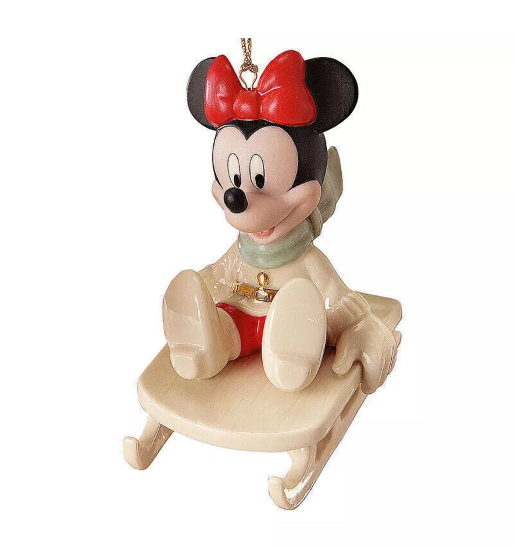 Lenox Minnie’s Sledding Adventure Ornament