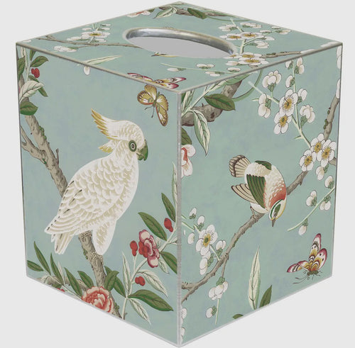 Marye-Kelley Birds & Bloom Tissue Box Cover