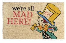 Load image into Gallery viewer, Victoria and Albert Museum Mad Hatter Coir Doormat **Show only item**