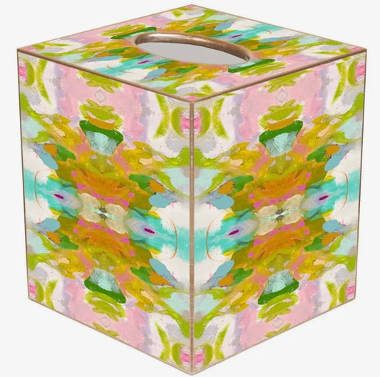 Marye-Kelley Laura Park Palm Beach Tissue Box Cover