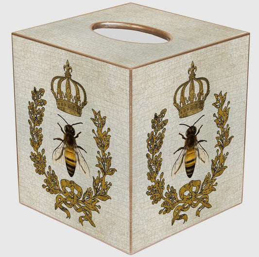 Marye-Kelley Queen Bee Tissue Box Cover