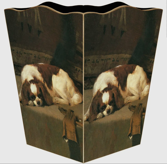 Marye-Kelley King Charles Spaniel Wastepaper Basket