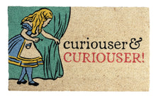 Load image into Gallery viewer, Victoria and Albert Museum Curiouser and Curiouser Doormat **Show only item**