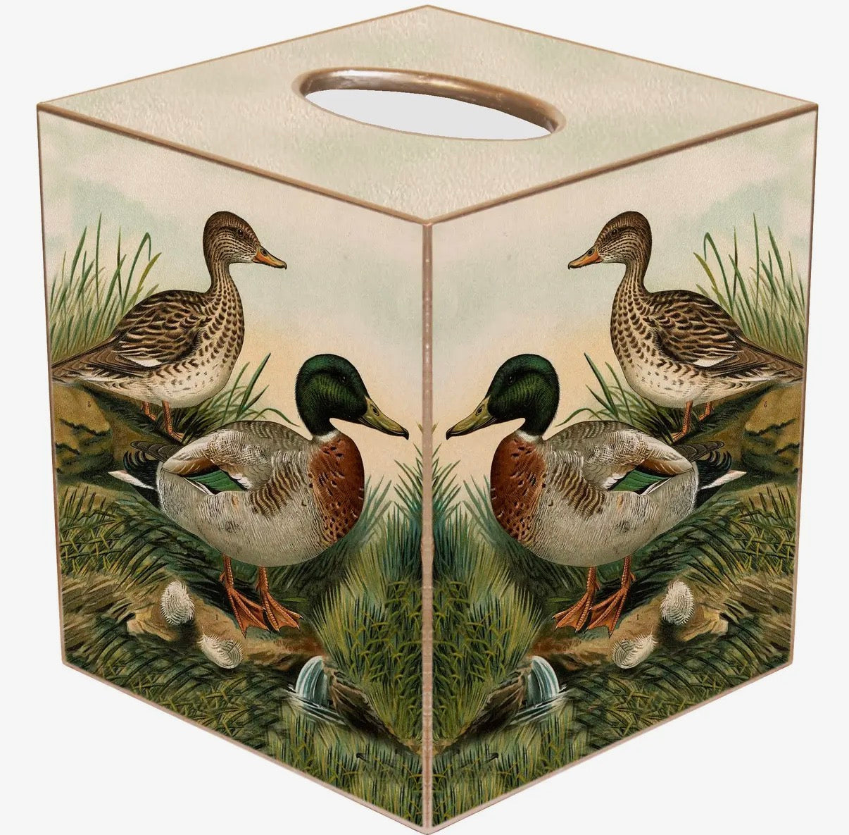 Marye-Kelley Ducks Tissue Box Cover
