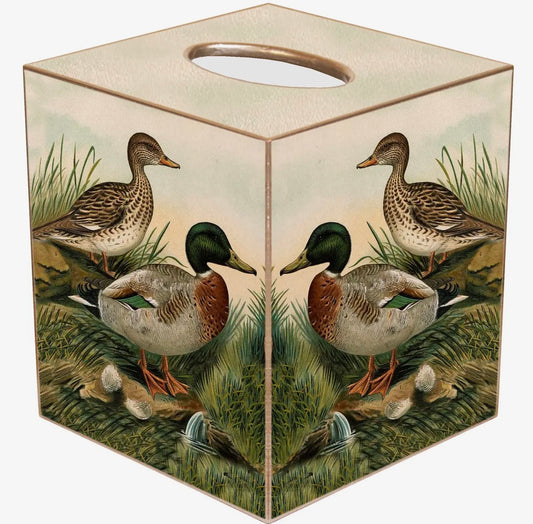 Marye-Kelley Ducks Tissue Box Cover