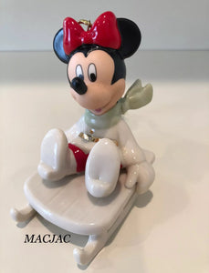 Lenox Minnie’s Sledding Adventure Ornament