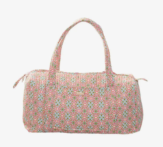 Laura Park Gasparilla Quilted Signature Duffle Bag